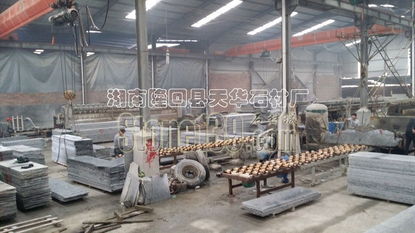 天华石材工厂生产加工实拍图片